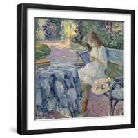 Reading-Henri Lebasque-Framed Giclee Print