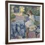 Reading-Henri Lebasque-Framed Giclee Print