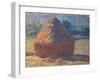 Reading-Claude Monet-Framed Art Print