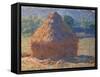 Reading-Claude Monet-Framed Stretched Canvas