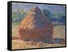 Reading-Claude Monet-Framed Stretched Canvas