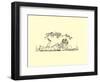 Reading-H.m. Brock-Framed Art Print