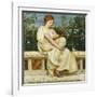 Reading-Edward John Poynter-Framed Giclee Print