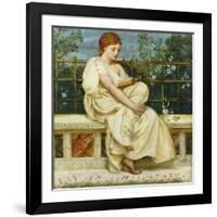 Reading-Edward John Poynter-Framed Giclee Print