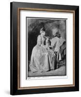 Reading-Jean-Honoré Fragonard-Framed Giclee Print