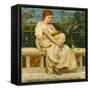 Reading-Edward John Poynter-Framed Stretched Canvas