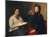 Reading-Henri Fantin-Latour-Mounted Giclee Print