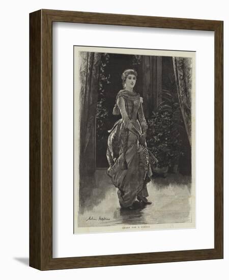 Ready for a Stroll-Arthur Hopkins-Framed Giclee Print