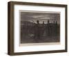 Ready for Another Day's Fighting, Dawn in the Trenches at Mafeking-Charles Edwin Fripp-Framed Giclee Print