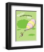 Ready for Anything (green)-Theodor (Dr. Seuss) Geisel-Framed Art Print