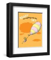 Ready for Anything (orange)-Theodor (Dr. Seuss) Geisel-Framed Art Print