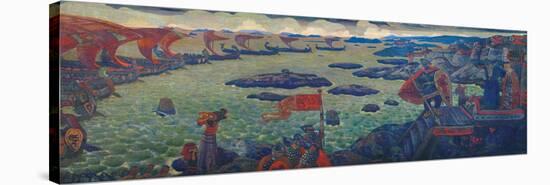 Ready for the Campaign, 1910-Nicholas Roerich-Stretched Canvas