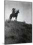 Ready for the Charge-Edward S^ Curtis-Mounted Art Print