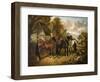 Ready for the Plough (Oil on Canvas)-John Frederick Herring Snr-Framed Giclee Print