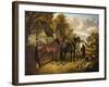 Ready for the Plough (Oil on Canvas)-John Frederick Herring Snr-Framed Giclee Print