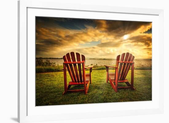 Ready for the Sunset-Philippe Sainte-Laudy-Framed Photographic Print