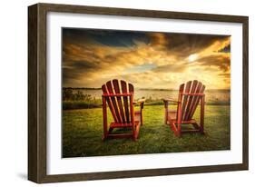 Ready for the Sunset-Philippe Sainte-Laudy-Framed Photographic Print