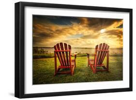 Ready for the Sunset-Philippe Sainte-Laudy-Framed Photographic Print