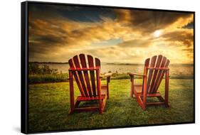 Ready for the Sunset-Philippe Sainte-Laudy-Framed Stretched Canvas