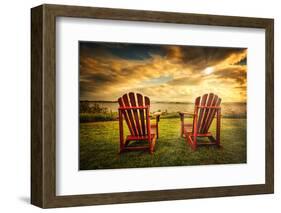 Ready for the Sunset-Philippe Sainte-Laudy-Framed Photographic Print