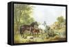 Ready for Work-John Frederick Herring II-Framed Stretched Canvas