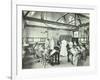 Ready Made Clothing Class, Shoreditch Technical Institute, London, 1907-null-Framed Photographic Print