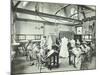 Ready Made Clothing Class, Shoreditch Technical Institute, London, 1907-null-Mounted Photographic Print