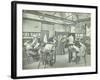 Ready Made Clothing Class, Shoreditch Technical Institute, London, 1907-null-Framed Photographic Print