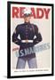 Ready, Marine Corps Recruiting Poster-null-Framed Art Print