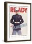 Ready, Marine Corps Recruiting Poster-null-Framed Art Print