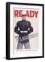 Ready, Marine Corps Recruiting Poster-null-Framed Art Print