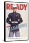 Ready, Marine Corps Recruiting Poster-null-Framed Stretched Canvas