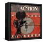 Ready Set Action-Sandra Smith-Framed Stretched Canvas