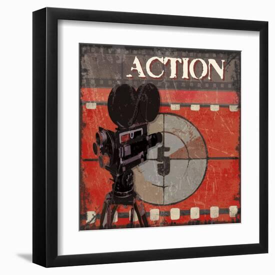 Ready Set Action-Sandra Smith-Framed Art Print