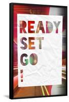 Ready Set Go-null-Framed Poster