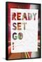 Ready Set Go-null-Framed Poster