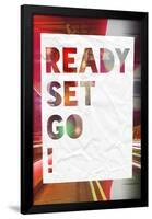 Ready Set Go-null-Framed Poster