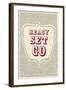 Ready Set Go-null-Framed Art Print