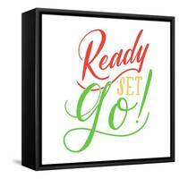 Ready Set Go-Ashley Santoro-Framed Stretched Canvas