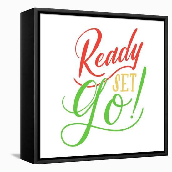 Ready Set Go-Ashley Santoro-Framed Stretched Canvas