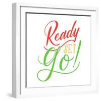 Ready Set Go-Ashley Santoro-Framed Giclee Print