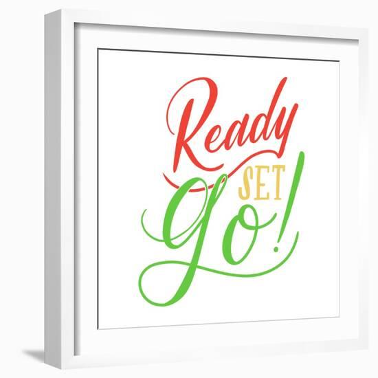 Ready Set Go-Ashley Santoro-Framed Giclee Print