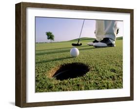 Ready to Sink the Shot-null-Framed Photographic Print
