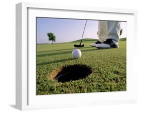 Ready to Sink the Shot-null-Framed Photographic Print