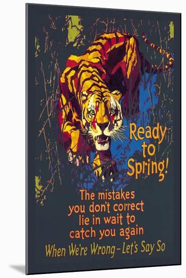 Ready to Spring!-Willard Frederic Elmes-Mounted Art Print