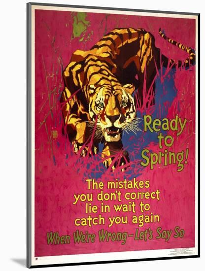 Ready to Spring!-null-Mounted Giclee Print