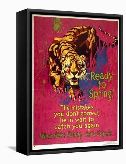 Ready to Spring!-null-Framed Stretched Canvas