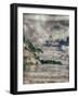 Readymoney Cove with Swimmer-Tim Kahane-Framed Photographic Print