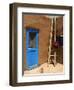 Real Adobe, Taos Pueblo, New Mexico-George Oze-Framed Photographic Print