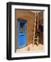 Real Adobe, Taos Pueblo, New Mexico-George Oze-Framed Photographic Print